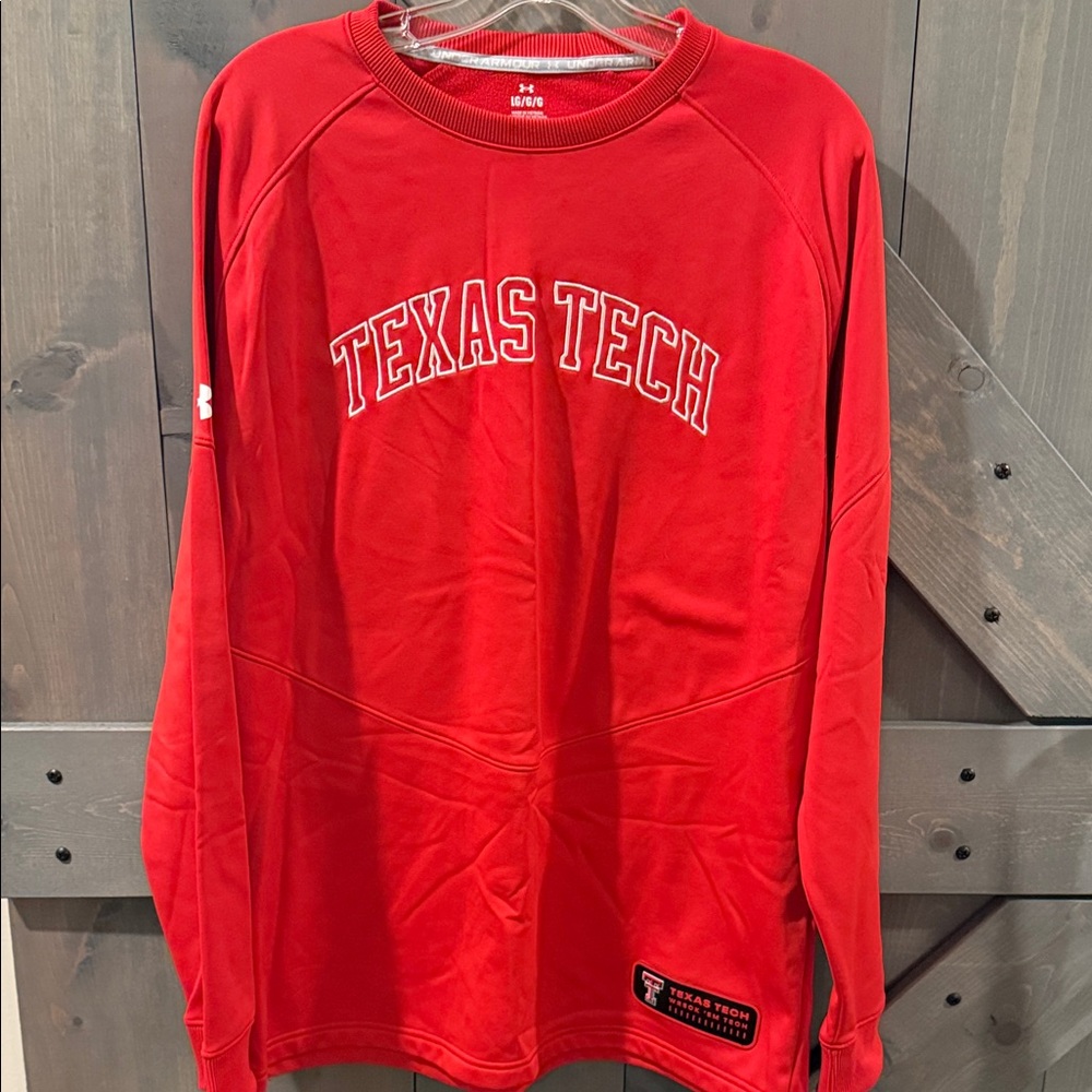 Under Armour Texas Tech Red Crewneck